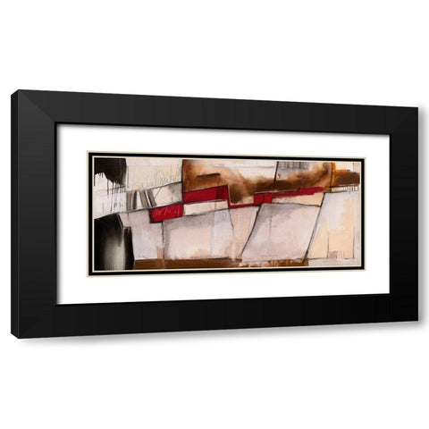 Quasi diagonal Black Modern Wood Framed Art Print with Double Matting by Alba, Andreas