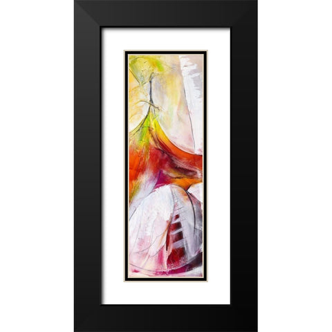Die Spannung wachst Black Modern Wood Framed Art Print with Double Matting by Marks, Rita