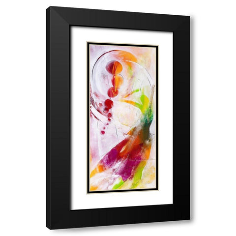 Spiel des Lebens Black Modern Wood Framed Art Print with Double Matting by Marks, Rita