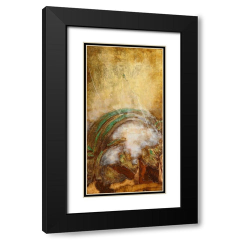La Vague D Or I Black Modern Wood Framed Art Print with Double Matting by Perinciolo Duluc, Lyne