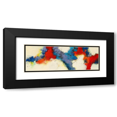 Evening Breeze Black Modern Wood Framed Art Print with Double Matting by Jansen, Marja