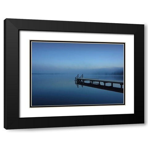 Nature Art Color VII Black Modern Wood Framed Art Print with Double Matting by Steger, Uwe