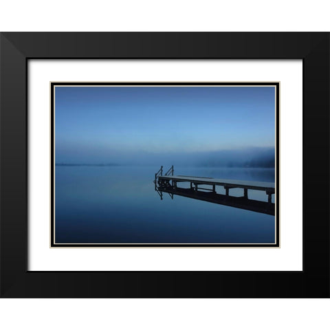 Nature Art Color VII Black Modern Wood Framed Art Print with Double Matting by Steger, Uwe