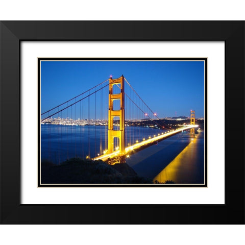Hendrik Point Black Modern Wood Framed Art Print with Double Matting by Terrible, Aurelien