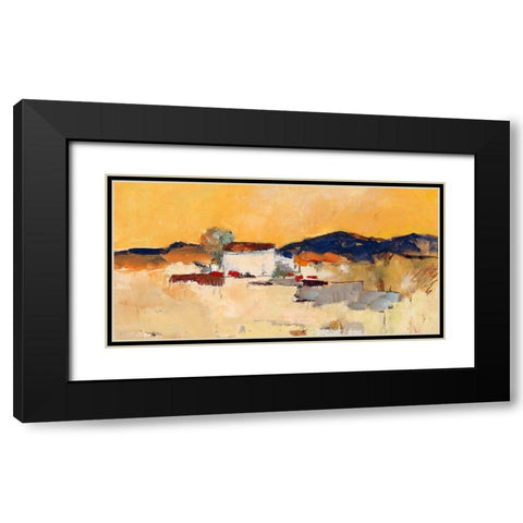 Frankrijk 11 I Black Modern Wood Framed Art Print with Double Matting by Groenhart, Jan