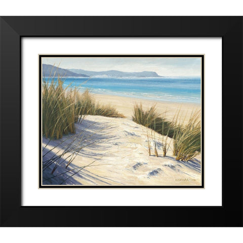 Afternoon Dunes Black Modern Wood Framed Art Print with Double Matting by Atkinson, Caroline