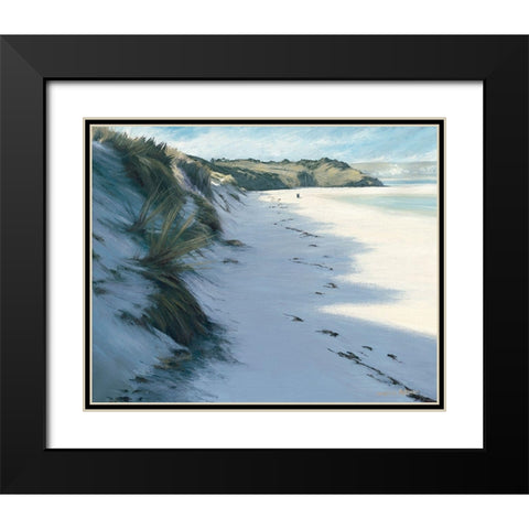 Bay I Black Modern Wood Framed Art Print with Double Matting by Atkinson, Caroline