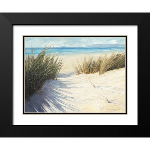 Dune Pathway Black Modern Wood Framed Art Print with Double Matting by Atkinson, Caroline