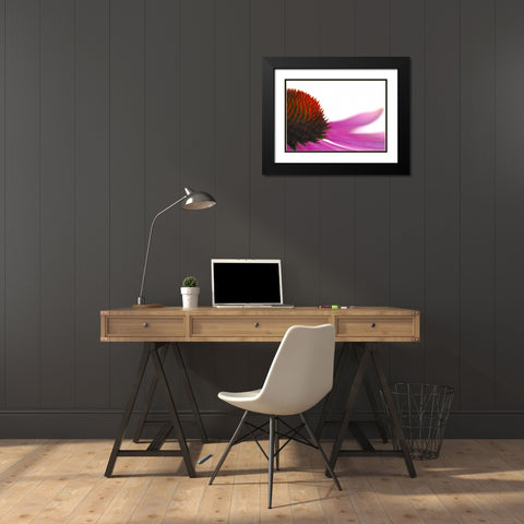 Leftside Black Modern Wood Framed Art Print with Double Matting by Steger, Uwe