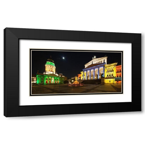 Gendarmenmarkt I Black Modern Wood Framed Art Print with Double Matting by Fischer, Rolf