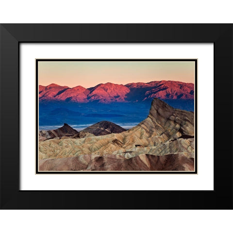 Death Valley 6 Black Modern Wood Framed Art Print with Double Matting by Ernemann, Lothar