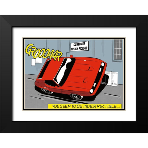 You seem to be Black Modern Wood Framed Art Print with Double Matting by Strapelias - PR, Pierre