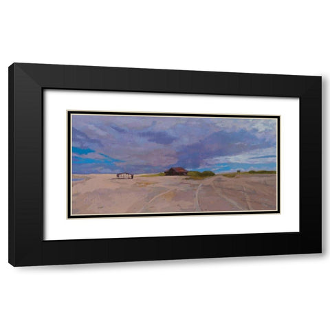 Passage / Vers Camocim Black Modern Wood Framed Art Print with Double Matting by Mazur-Devaux, Ewa