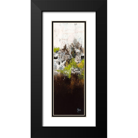Naturellement I Black Modern Wood Framed Art Print with Double Matting by Jadis