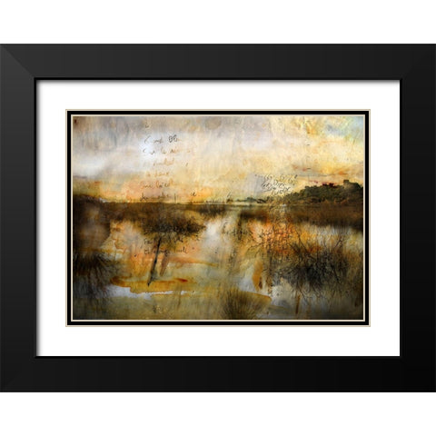 Turquie d automne Black Modern Wood Framed Art Print with Double Matting by Le Visage, J-M