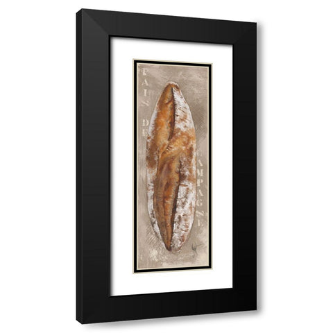 Pain de campagne Black Modern Wood Framed Art Print with Double Matting by Defontenay, Elodie