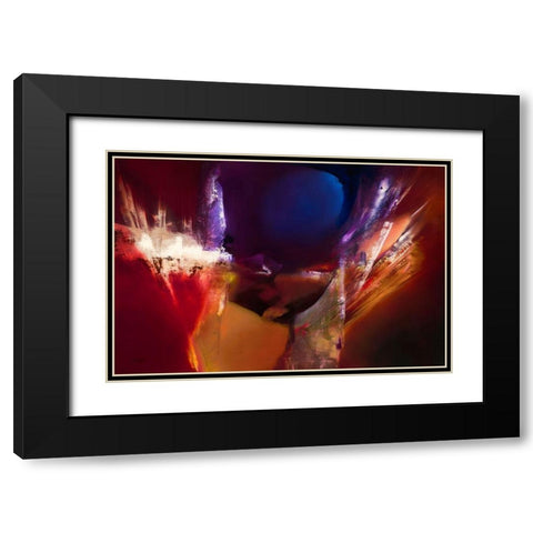 De Over Winning Black Modern Wood Framed Art Print with Double Matting by ARVEE