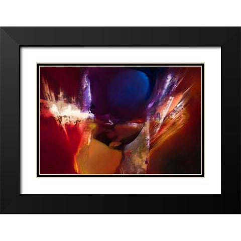 De Over Winning Black Modern Wood Framed Art Print with Double Matting by ARVEE