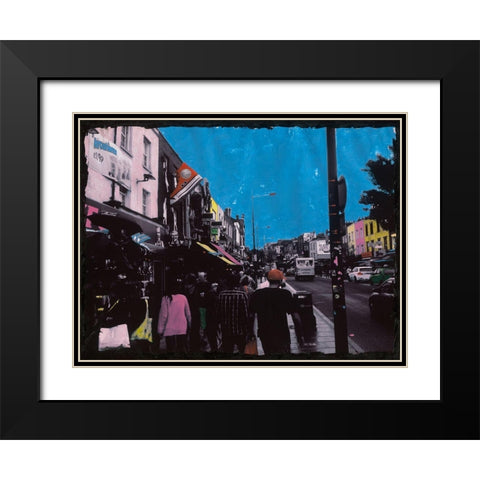 Kentucky of Stars Black Modern Wood Framed Art Print with Double Matting by Simonutti, Riccardo