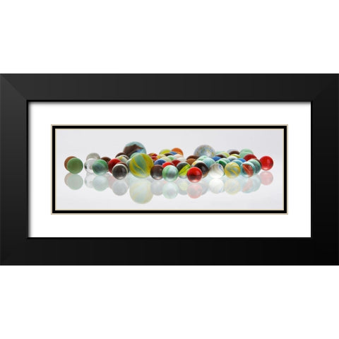 Ready to go Black Modern Wood Framed Art Print with Double Matting by Hillert, Peter