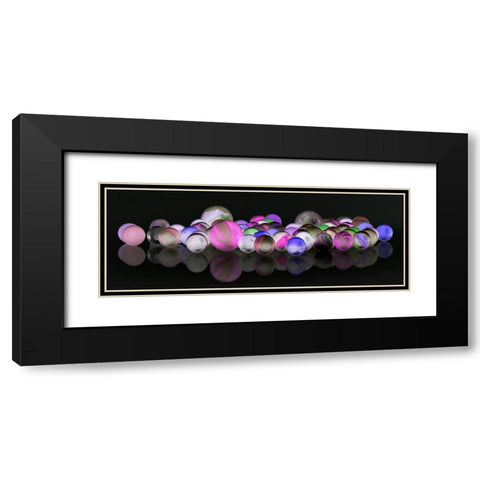 Ready to go IV Black Modern Wood Framed Art Print with Double Matting by Hillert, Peter