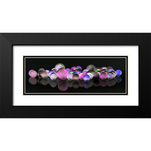 Ready to go IV Black Modern Wood Framed Art Print with Double Matting by Hillert, Peter