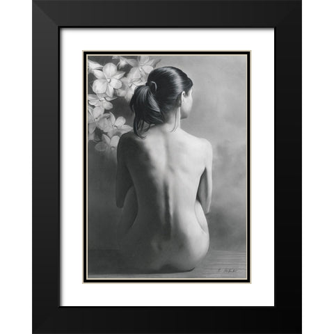The Last Days of Summer Black Modern Wood Framed Art Print with Double Matting by Seifert, Brita