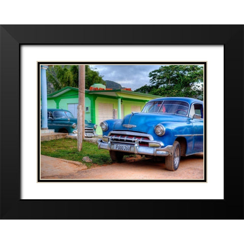 Siblings Black Modern Wood Framed Art Print with Double Matting by Terrible, Aurelien