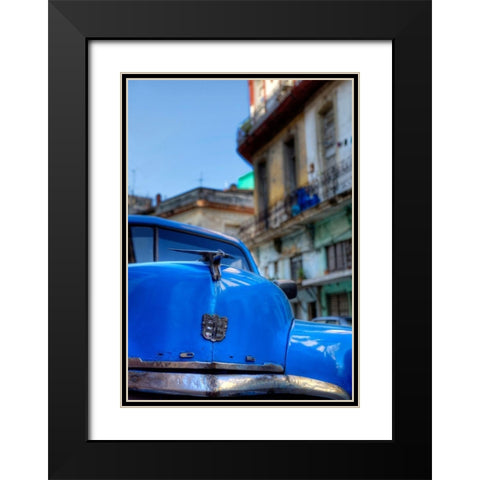 Dodge Black Modern Wood Framed Art Print with Double Matting by Terrible, Aurelien