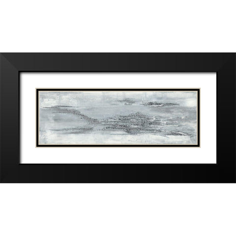 Le Precieux Black Modern Wood Framed Art Print with Double Matting by Caro-H
