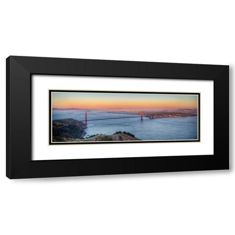 Golden Legend Black Modern Wood Framed Art Print with Double Matting by Terrible, Aurelien