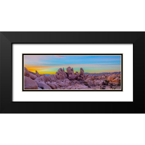 Dreamy Black Modern Wood Framed Art Print with Double Matting by Lichtenwalter, Tom