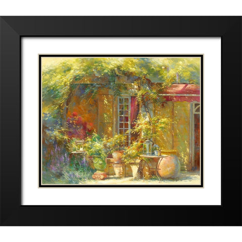 Lumiere dete Black Modern Wood Framed Art Print with Double Matting by Messely, Johan