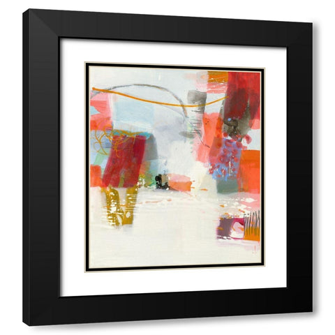 Signale Black Modern Wood Framed Art Print with Double Matting by Schafer, Jenny