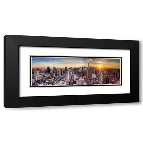 Astoria Park Black Modern Wood Framed Art Print with Double Matting by Terrible, Aurelien