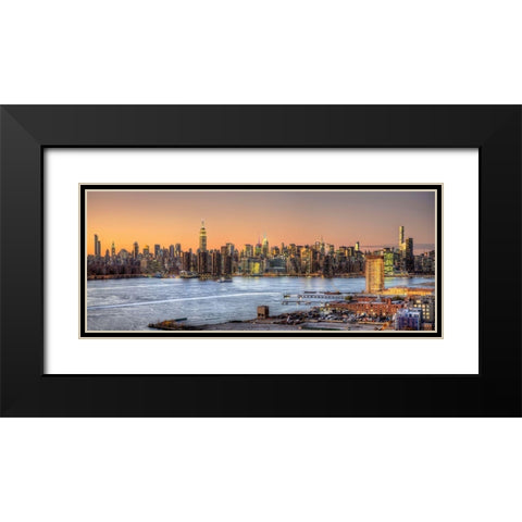 Glory Black Modern Wood Framed Art Print with Double Matting by Terrible, Aurelien