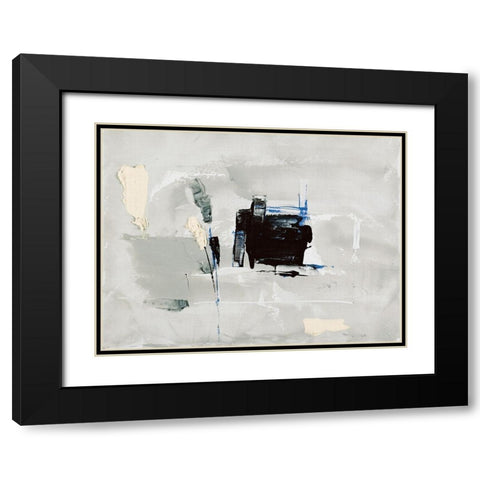 Design and Flowers VII Black Modern Wood Framed Art Print with Double Matting by Choisy, Christian