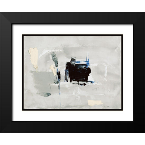 Design and Flowers VII Black Modern Wood Framed Art Print with Double Matting by Choisy, Christian