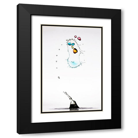 Ghost Black Modern Wood Framed Art Print with Double Matting by Sanchez, Manuel