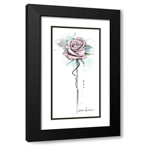 Urban Romance II Black Modern Wood Framed Art Print with Double Matting by Zacher-Finet, Isabelle