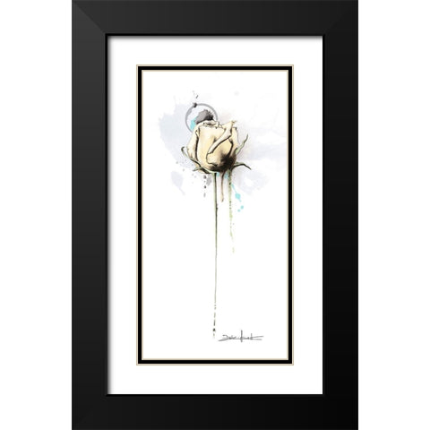 Urban Romance III Black Modern Wood Framed Art Print with Double Matting by Zacher-Finet, Isabelle