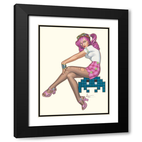 SI 3.0 Black Modern Wood Framed Art Print with Double Matting by Hitte, Patrick