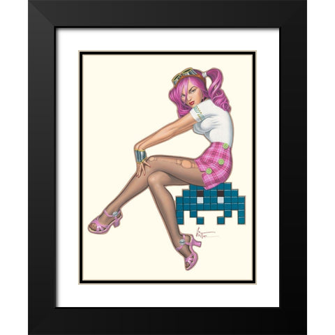 SI 3.0 Black Modern Wood Framed Art Print with Double Matting by Hitte, Patrick