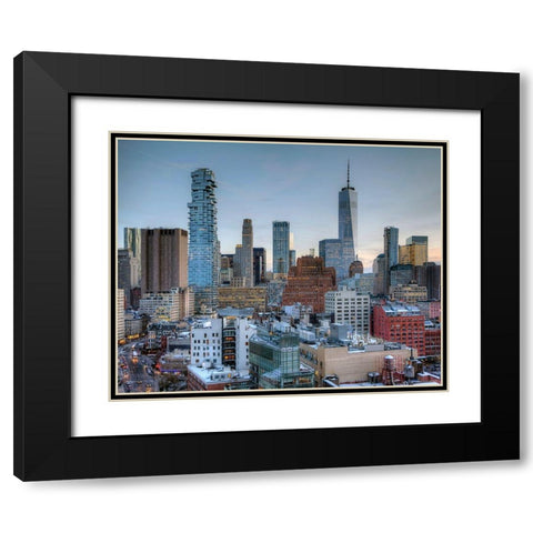 Starchitectureâ€¦ Black Modern Wood Framed Art Print with Double Matting by Terrible, Aurelien