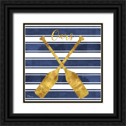 Cape Cod - III - Gold Black Ornate Wood Framed Art Print with Double Matting by Brent, Paul