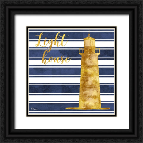 Cape Cod - IV - Gold Black Ornate Wood Framed Art Print with Double Matting by Brent, Paul
