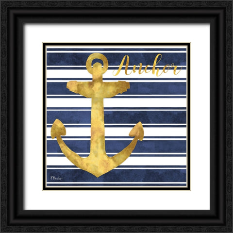Cape Cod - VI - Gold Black Ornate Wood Framed Art Print with Double Matting by Brent, Paul