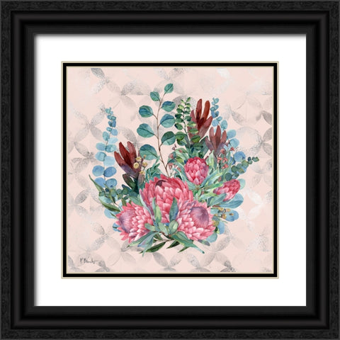 Sugarbush Bloom II Black Ornate Wood Framed Art Print with Double Matting by Brent, Paul