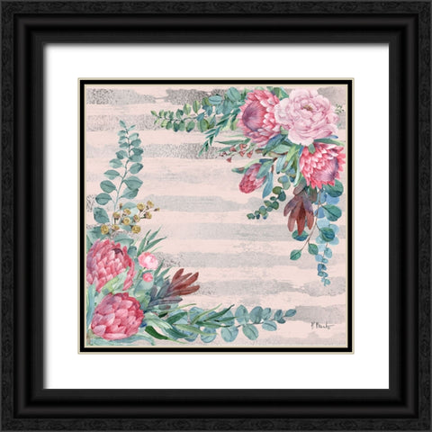 Sugarbush Bloom III Black Ornate Wood Framed Art Print with Double Matting by Brent, Paul