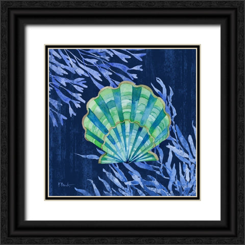 Bondi Shells I Black Ornate Wood Framed Art Print with Double Matting by Brent, Paul